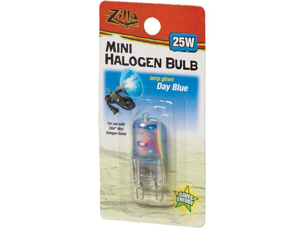 Zilla Day Blue Mini Halogen Bulb, 25w Zilla