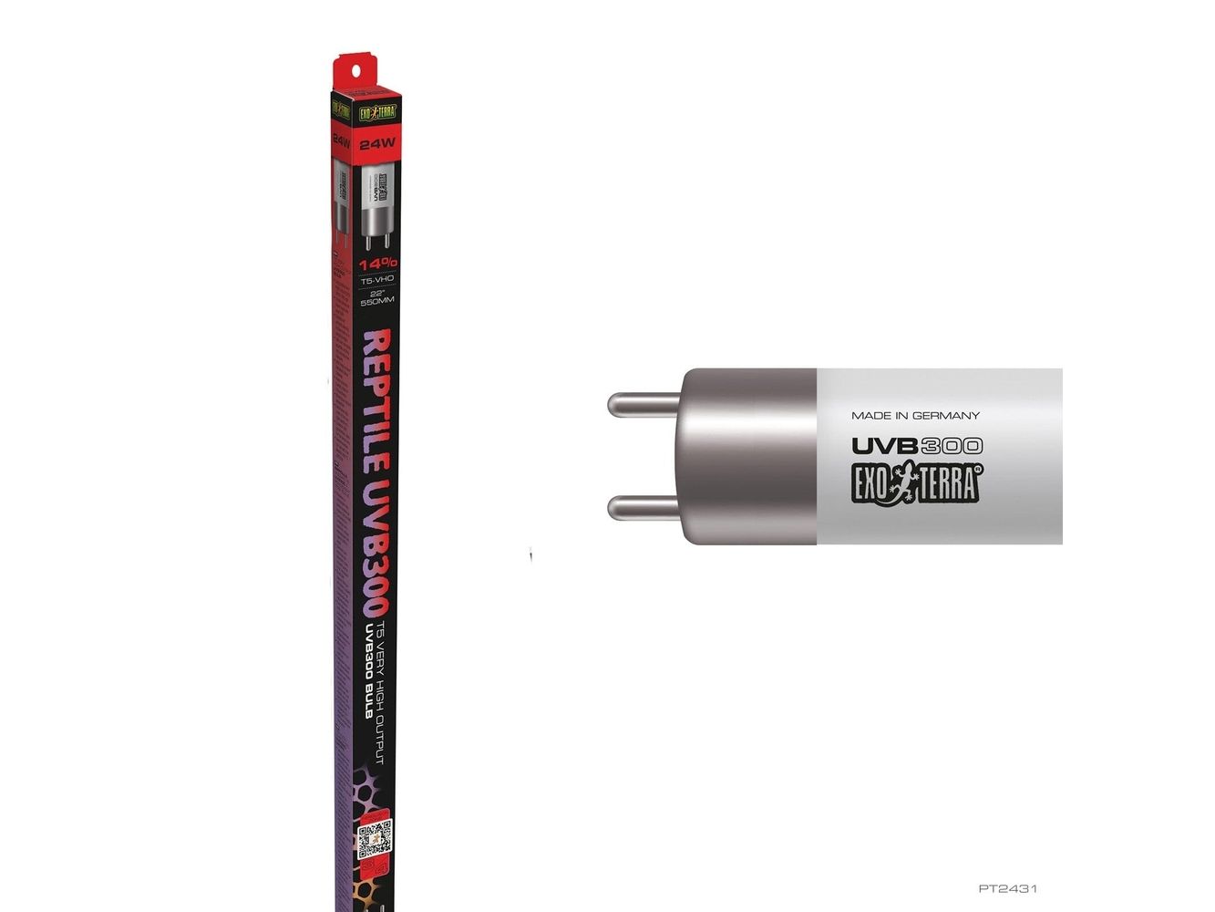 Exo Terra Reptile UVB300 VHO T5 Bulb 22"