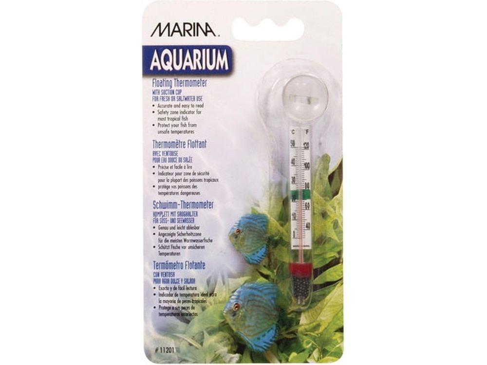 Marina Floating Thermometer w/Cup Fish Supplies Marina