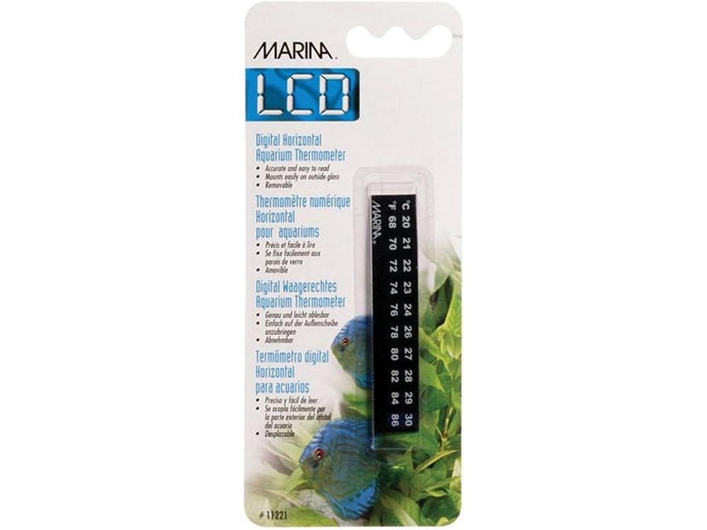 Marina Dolphin Thermometer C/F (Horizontal LCD) Fish Supplies Marina