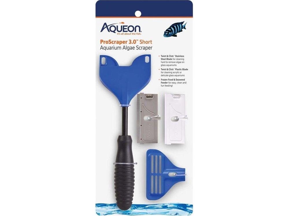 Aqueon ProScraper 3.0 Short Aquarium Algae Scraper Fish Supplies Aqueon