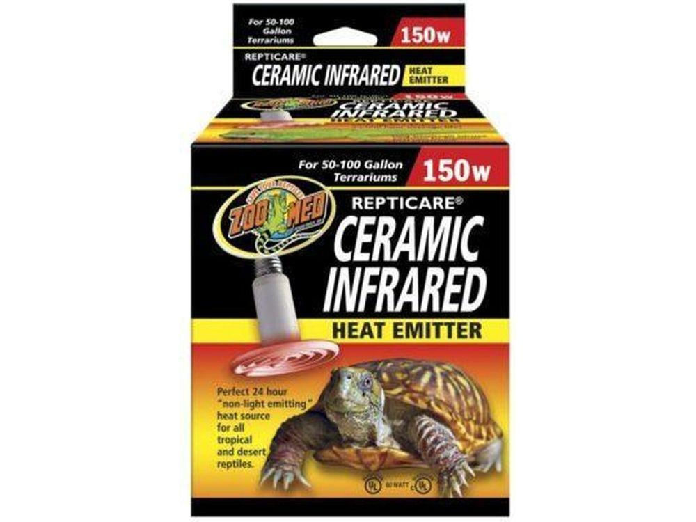 Zoo Med ReptiCare Ceramic Infrared Heat Emitter, 150w Zoo Med