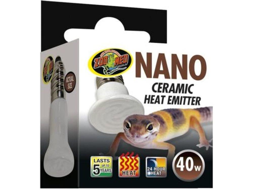 Zoo Med Nano Ceramic Heat Emitter, 40w Zoo Med