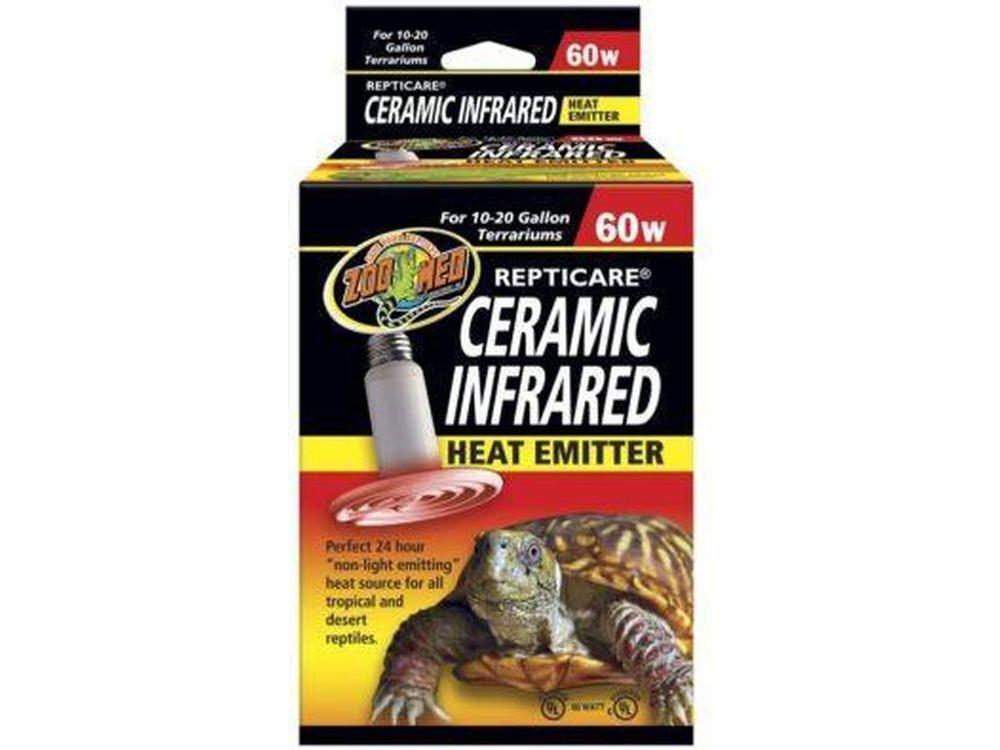 Zoo Med ReptiCare Ceramic Infrared Heat Emitter, 60w Zoo Med
