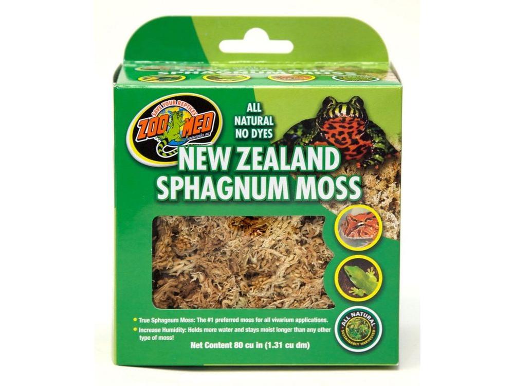Zoo Med New Zealand Sphagnum Moss, 80 in³ Zoo Med