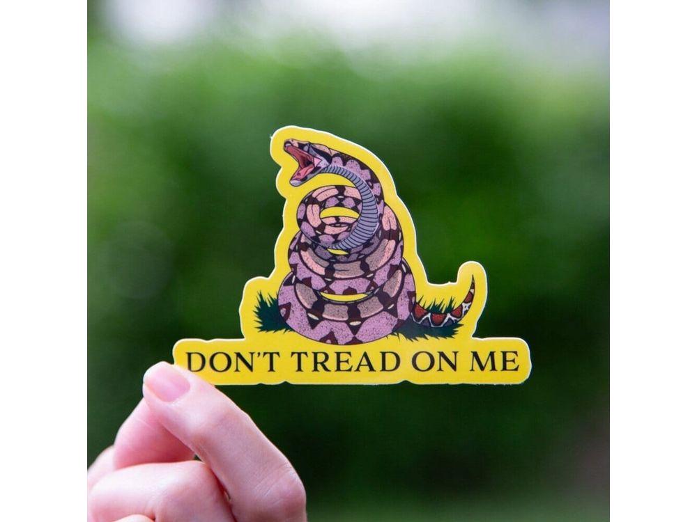 Boa Don't Tread Sticker Sticker Dubia.com Die-Cut