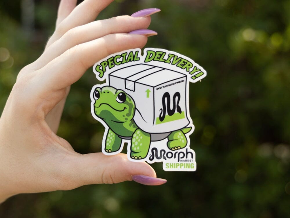 Special Delivery Sticker Dubia.com