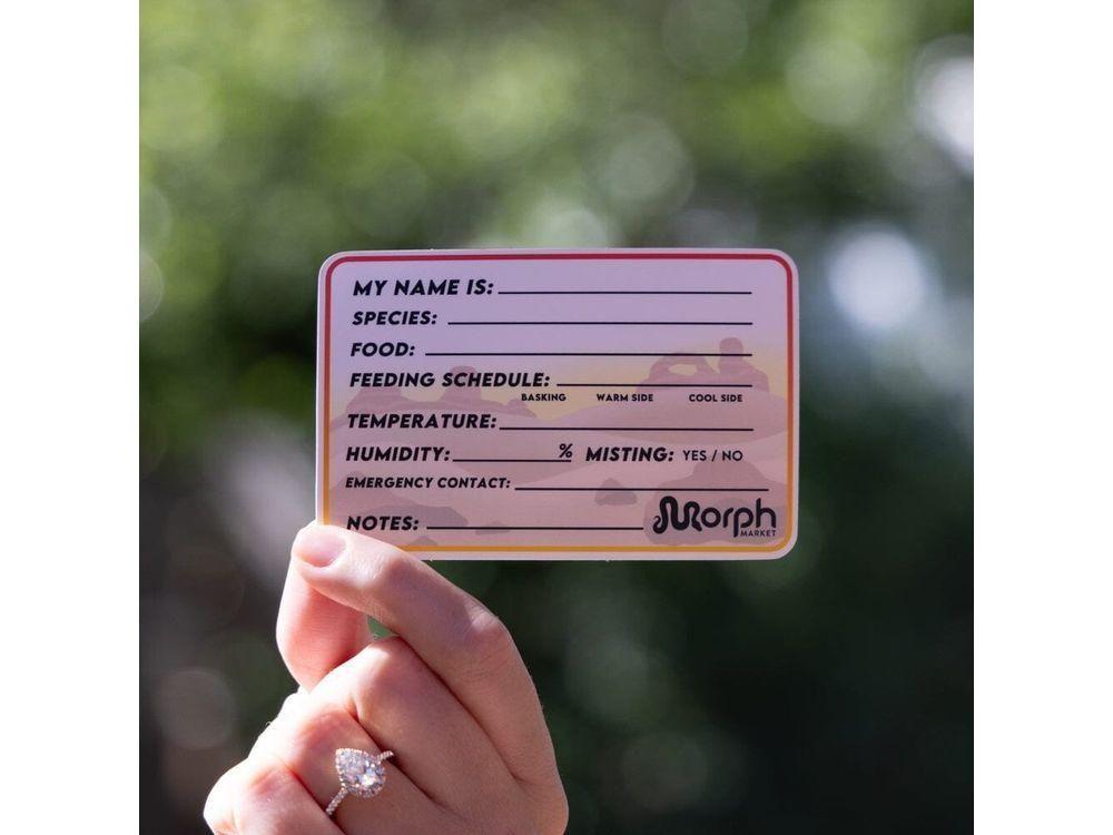 My Name is (Desert) Sticker Sticker Dubia.com