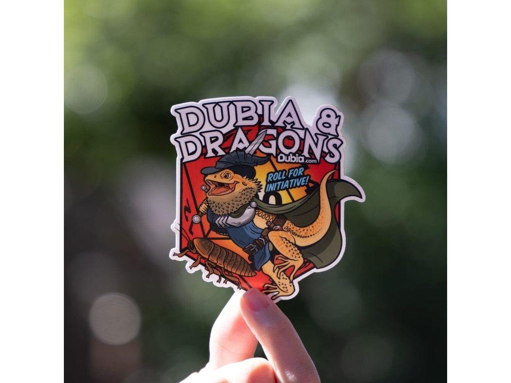 Dubia & Dragons Sticker Sticker Dubia.com