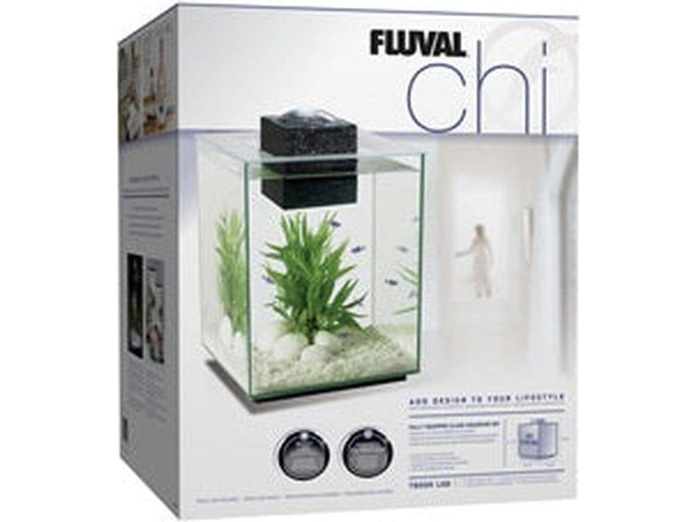 Fluval CHI II Aquarium Set, 5 Gallon Fish Supplies Fluval