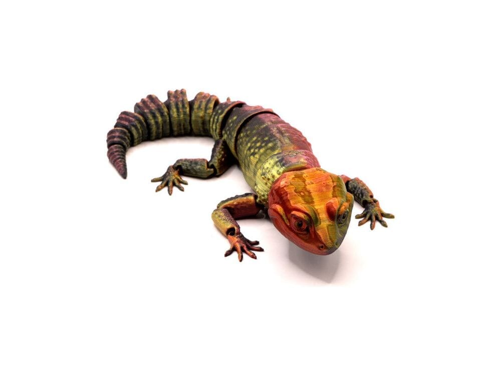 3D Printed Multi-Color Leopard Gecko -Small Toys Dubia.com 3D Printed Multi-Color Leopard Gecko -Small