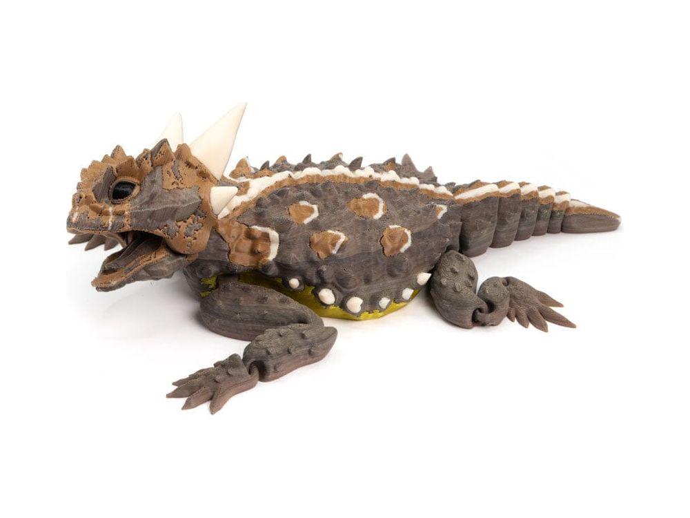 Custom 3D Printed Toys Aquatic Diet Dubia.com Realistic TX Horned Lizard