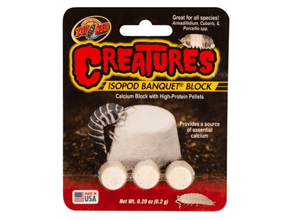 Zoo Med Creatures Isopod Banquet Block 1ea/SM
