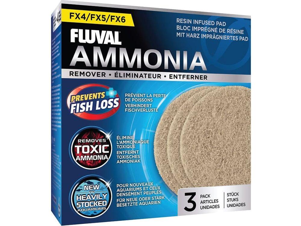 Fluval FX4/FX5/FX6 Ammonia Remover Pad, 3pk Fish Supplies Fluval