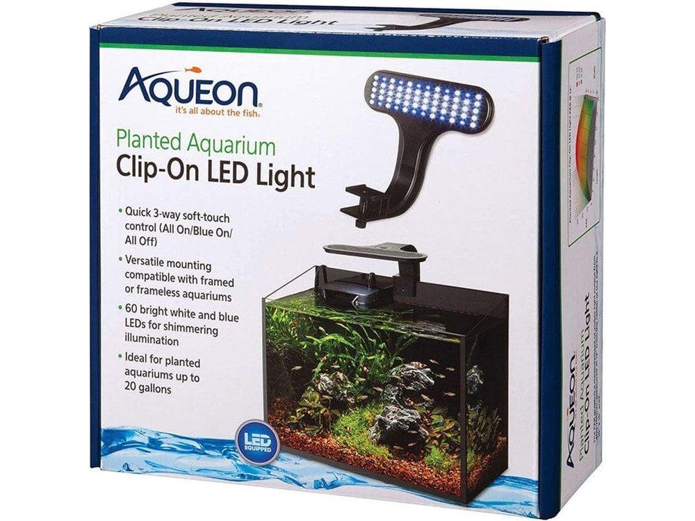Aqueon Clip-On LED Light Planted Aquarium One Size Fish Supplies Aqueon