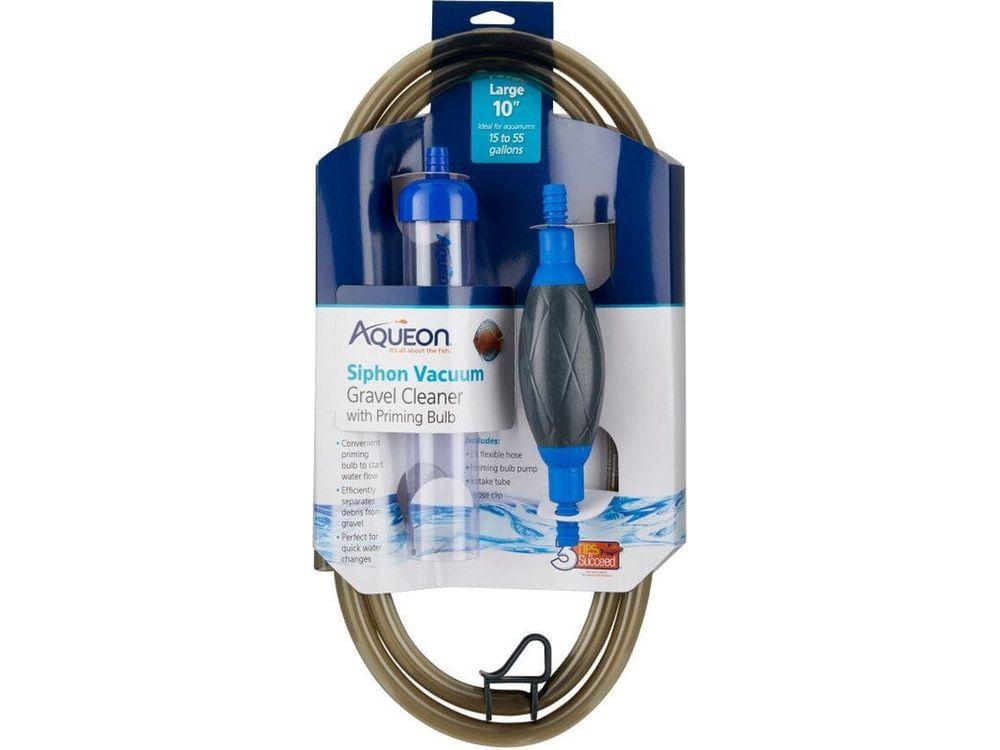 Aqueon Siphon Vacuum Gravel Cleaner With Bulb Large - 10 in Fish Supplies Aqueon