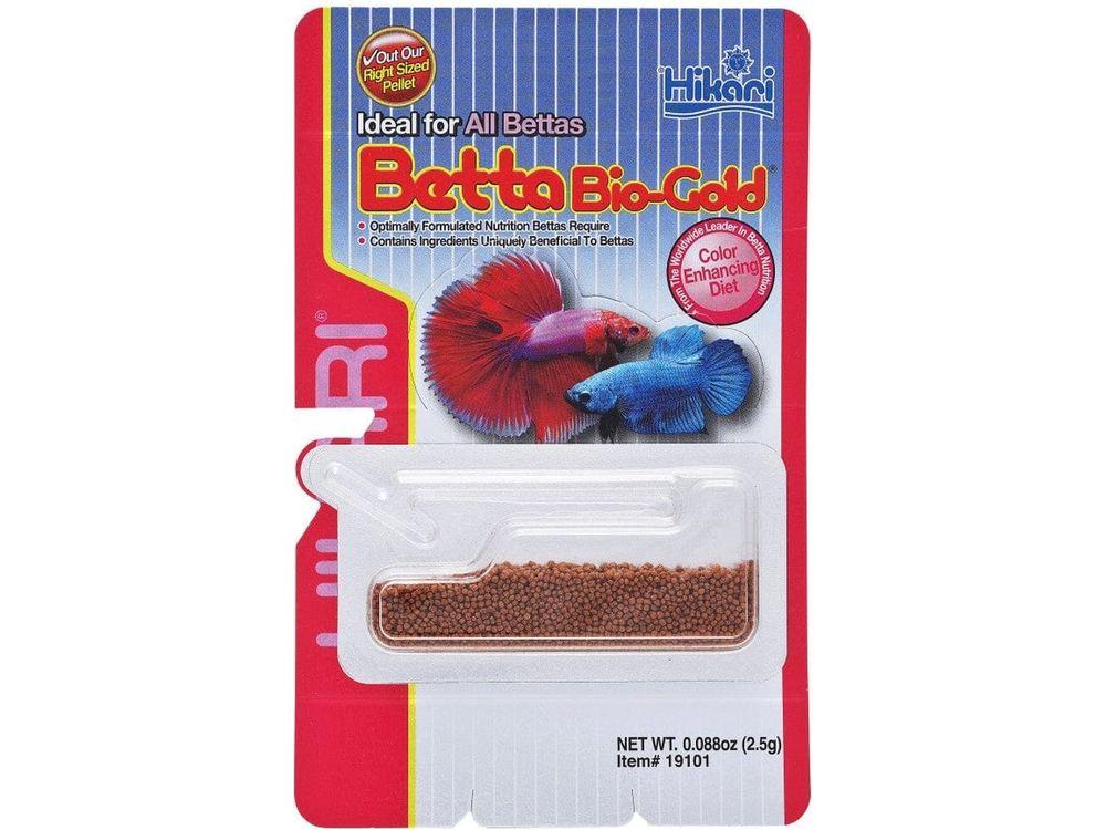Hikari Betta BioGold Pellets Fish Food 0.088 oz Aquatic Diet Hikari