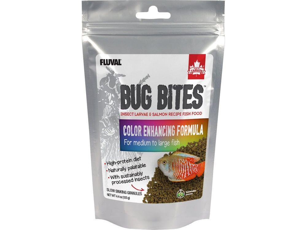 Fluval Bug Bites Color Enhancer 4.4oz Fish Supplies Fluval