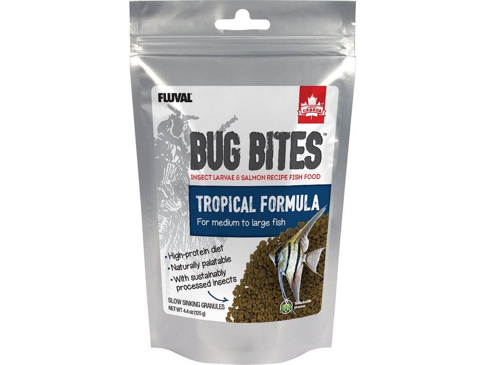 Fluval BugBites Tropical Fish Granules 4.4oz Fish Supplies Fluval