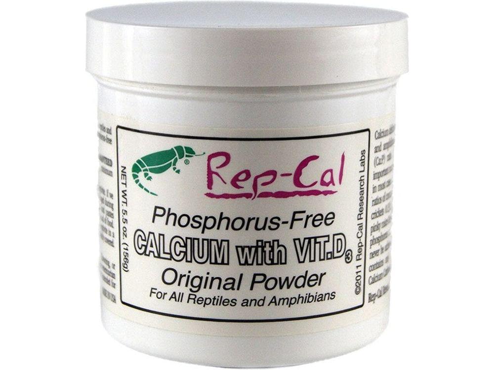 Rep-Cal Calcium with Vitamin D3 Original, 3.3oz Rep-Cal