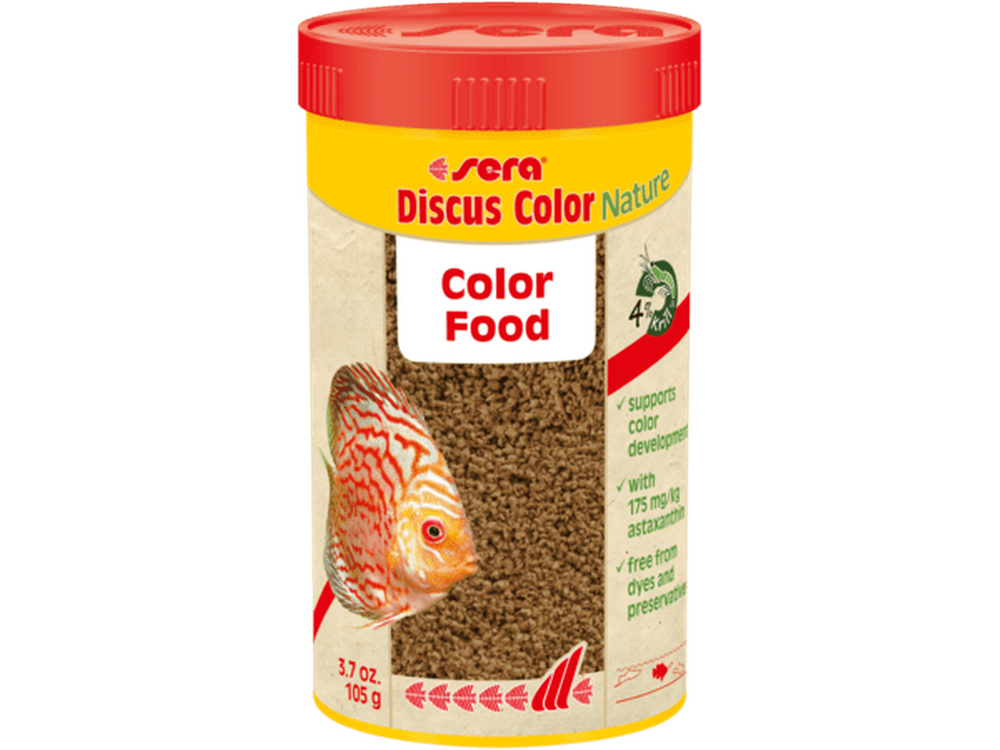 Sera Discus Color Nature 3.7oz Aquatic Diet Sera