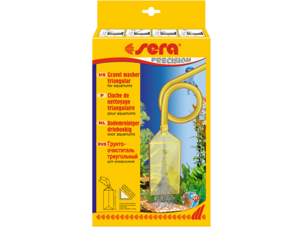 Sera Gravel Washer Triangular Aquarium Cleaning Supplies Sera