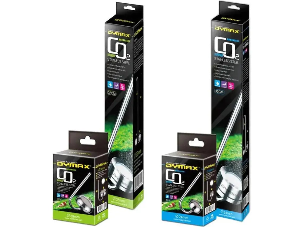 Dymax Stainless Steel CO2 Diffuser (36mm-D / 8cm-L) CO2 Supplies Dymax