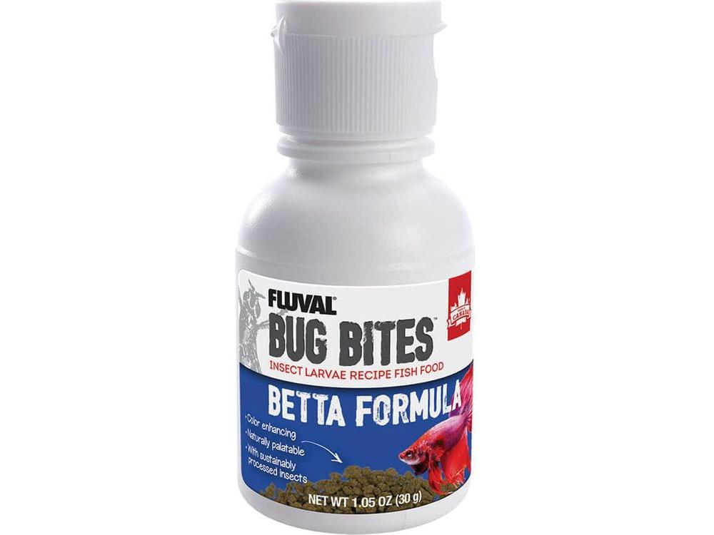 Fluval Bug Bites Betta Formula 1.05oz Fish Supplies Fluval