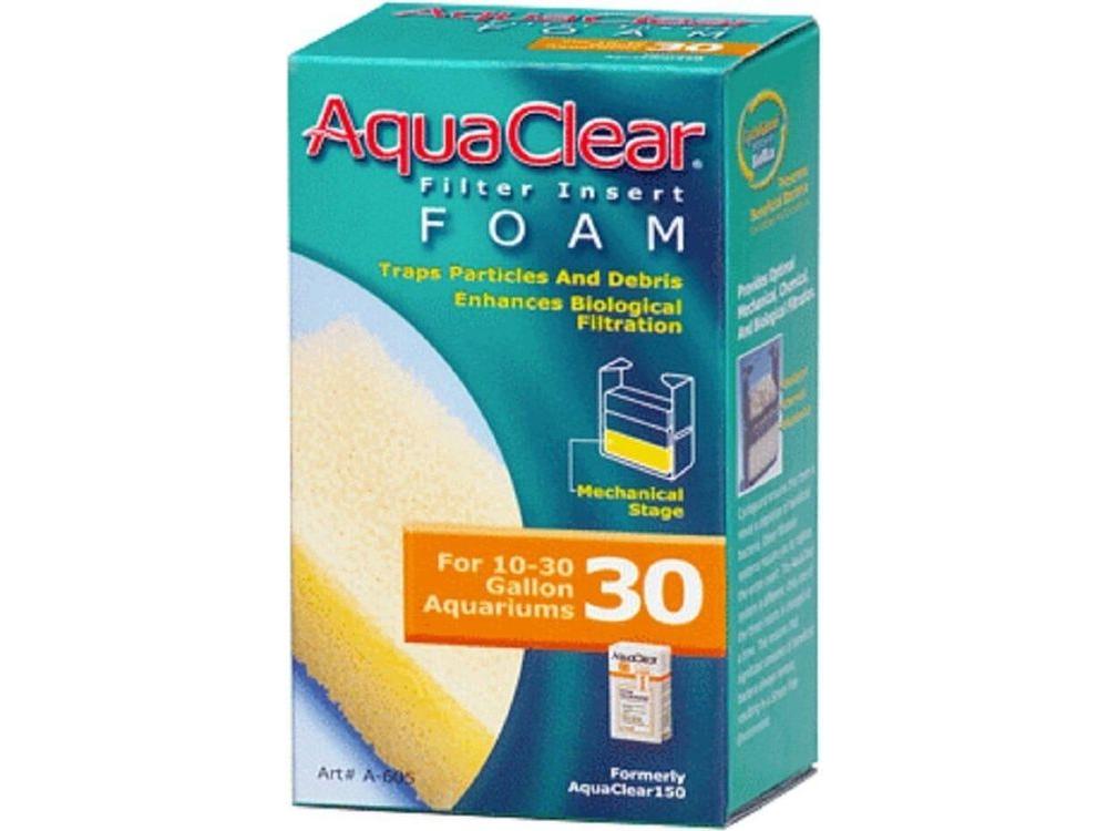 AquaClear Filter Insert Foam 30gal fish supplies AquaClear