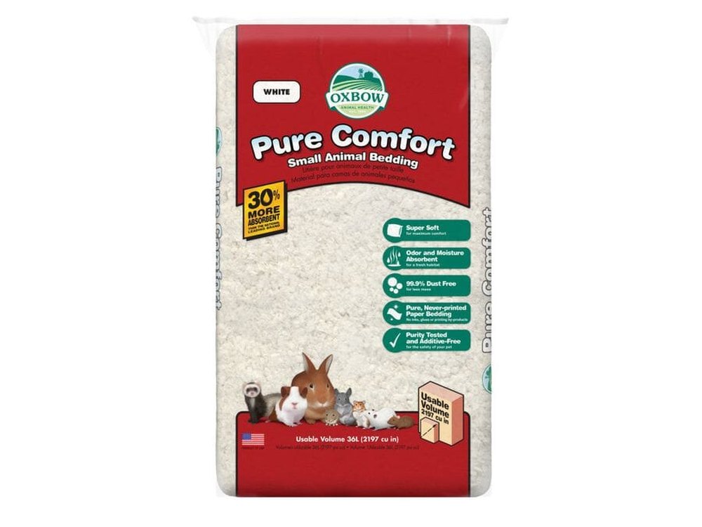 Oxbow Animal Health Pure Comfort Small Animal Bedding White, 1ea/36 l
