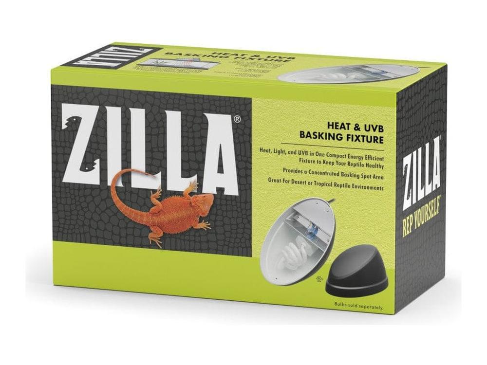 Zilla Heat & UVB Basking Fixture 1ea/SMall