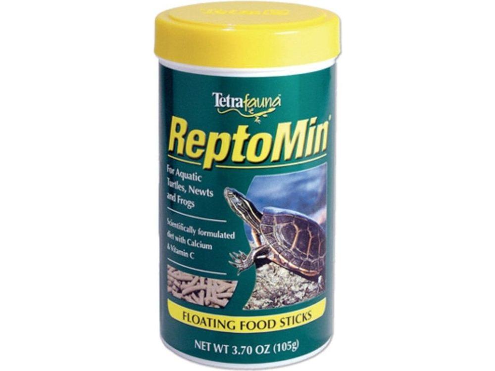 TetraFauna ReptoMin Floating Food Sticks Reptile Dry Food 1ea/3.7 oz Aquatic Diet Tetra