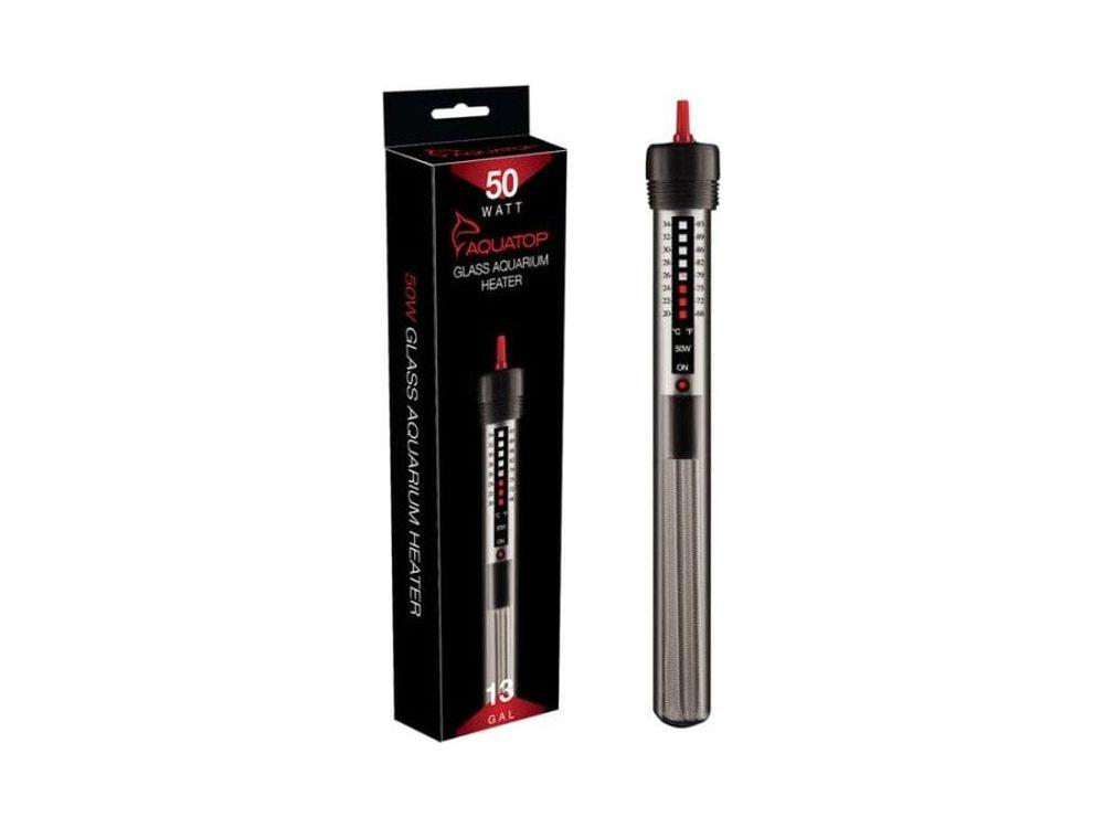 Aquatop Submersible Glass Aquarium Heater 50w Aquatic Heaters Aquatop