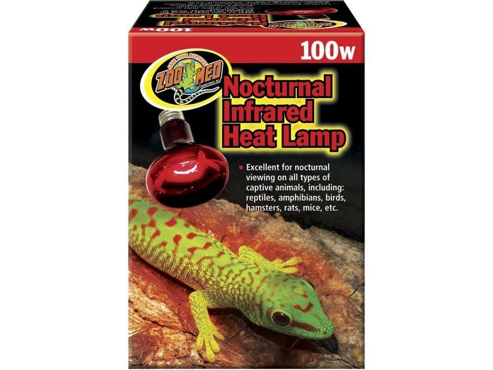 Zoo Med Nocturnal Infrared Heat Lamp 1ea/100 W