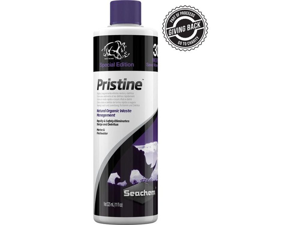 Seachem Laboratories Pristine Biological Conditioner 1ea/325Ml/11Oz Bonus Size