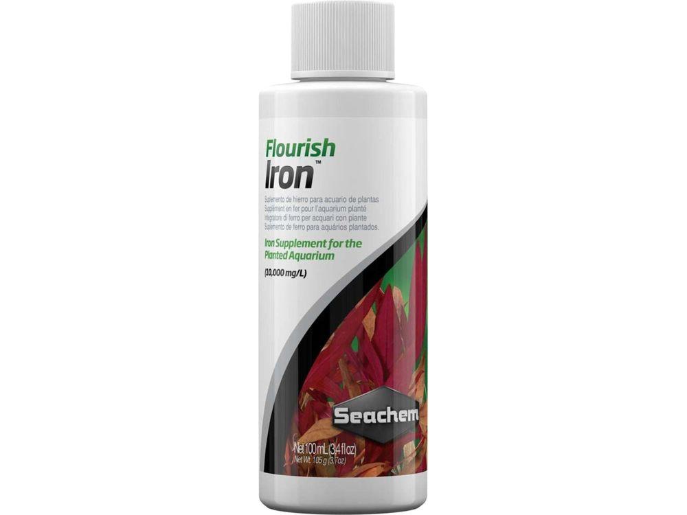 Seachem Flourish Iron Plant Supplement Fish Supplies Seachem Flourish Iron 3.4 fl oz