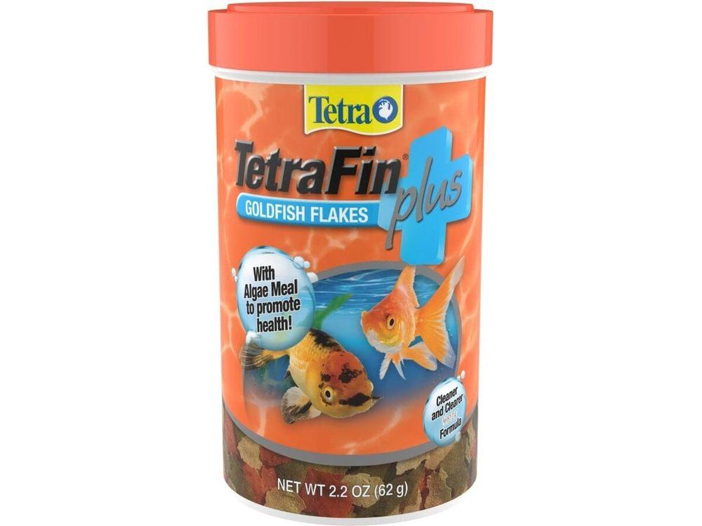 Tetra TetraFin Plus Goldfish Flakes Fish Food 1ea/2.2 oz Aquatic Diet Tetra