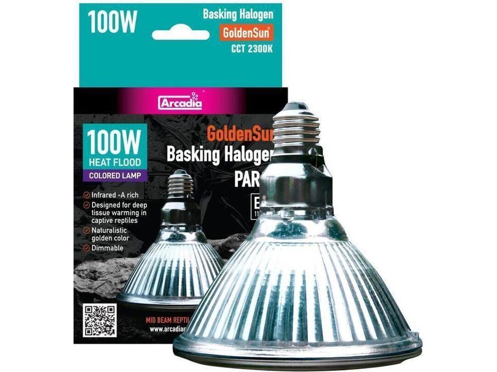 GoldenSun Basking Halogen Heater 100 Watt Arcadia
