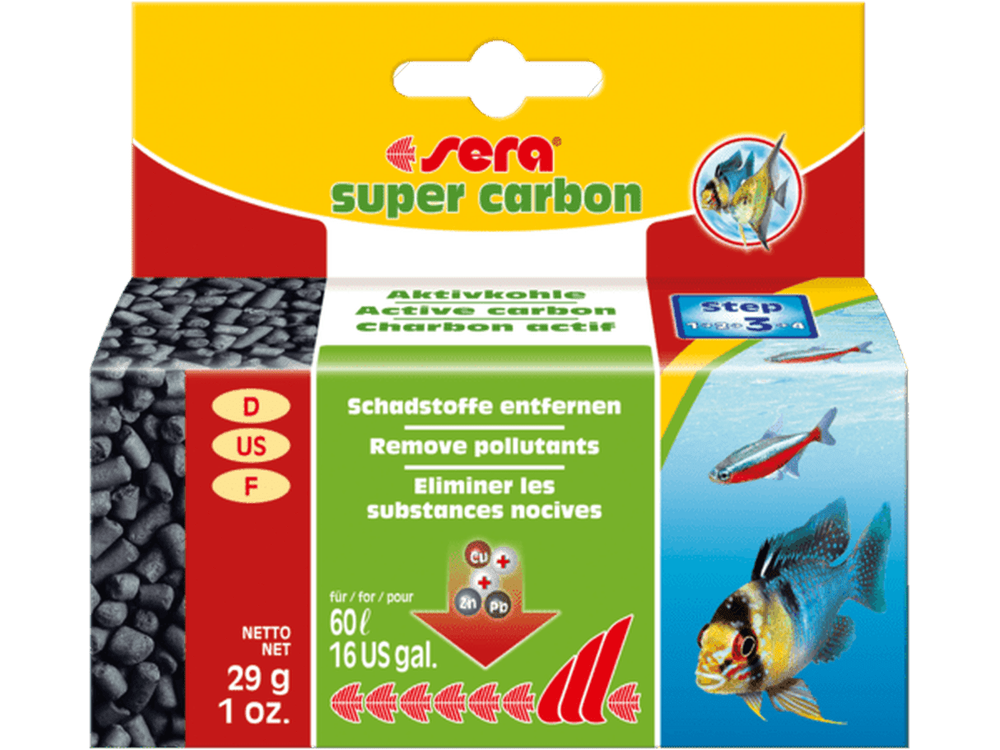 Sera Super Carbon 1oz Aquarium Additives Sera