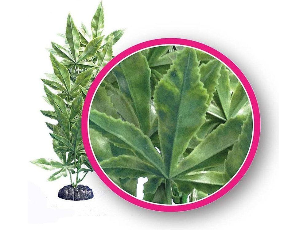 Weco Products Dream Series Hash Aquarium Plant Green, 1ea/9 in Aquatic Decor Weco