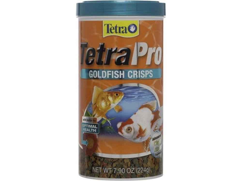 TetraPro Goldfish Crisps Fish Food 1ea/7.90 oz Aquatic Diet Tetra