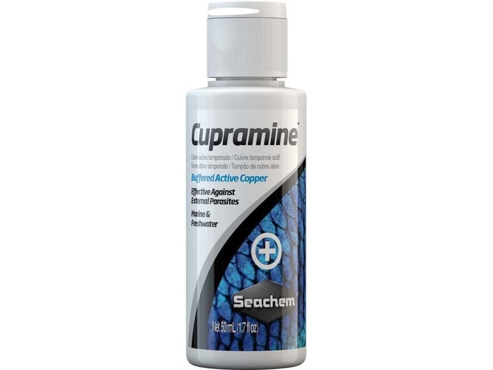 Seachem Laboratories Cupramine Copper Treatment 1ea/1.7 fl oz