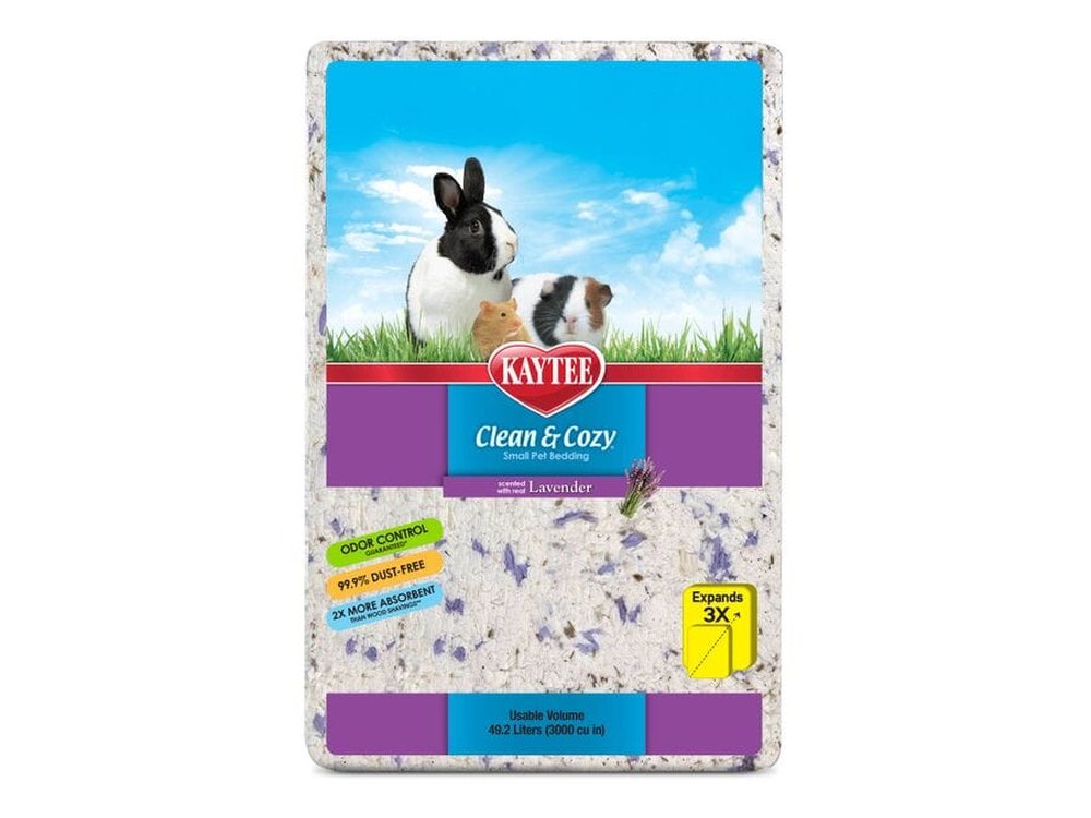 Kaytee Clean & Cozy Paper Bedding with Lavender 1ea/49.2 l