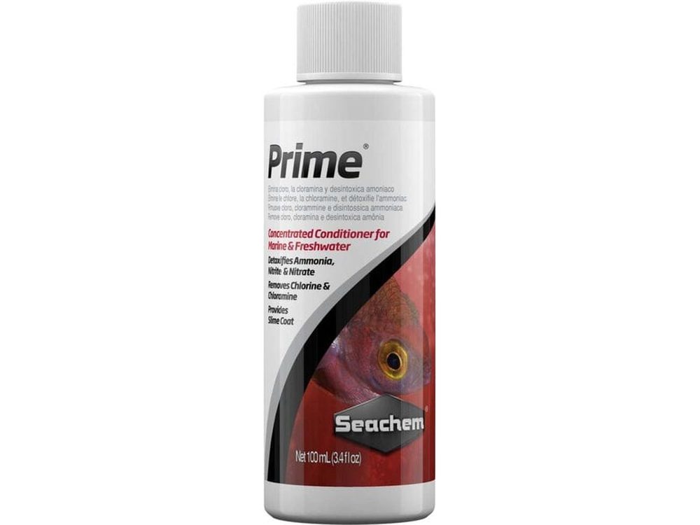 Seachem Laboratories Prime Ammonia Detoxifier 1ea/100Ml/3.4 oz