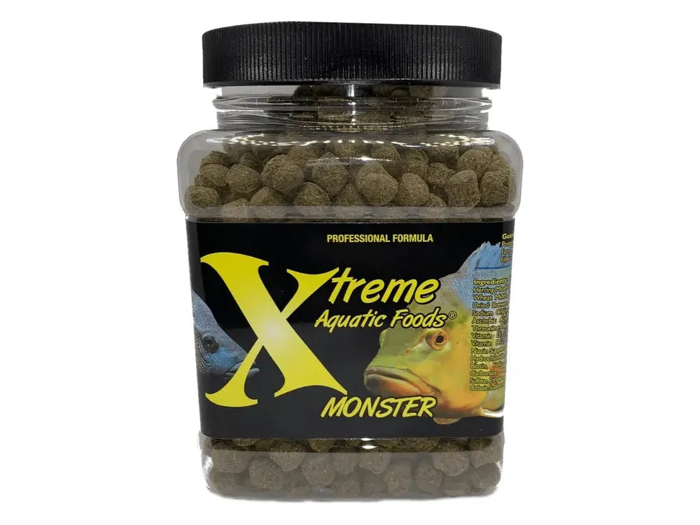 Xtreme Monster 9mm Pellet, 18oz Aquatic Diet Xtreme
