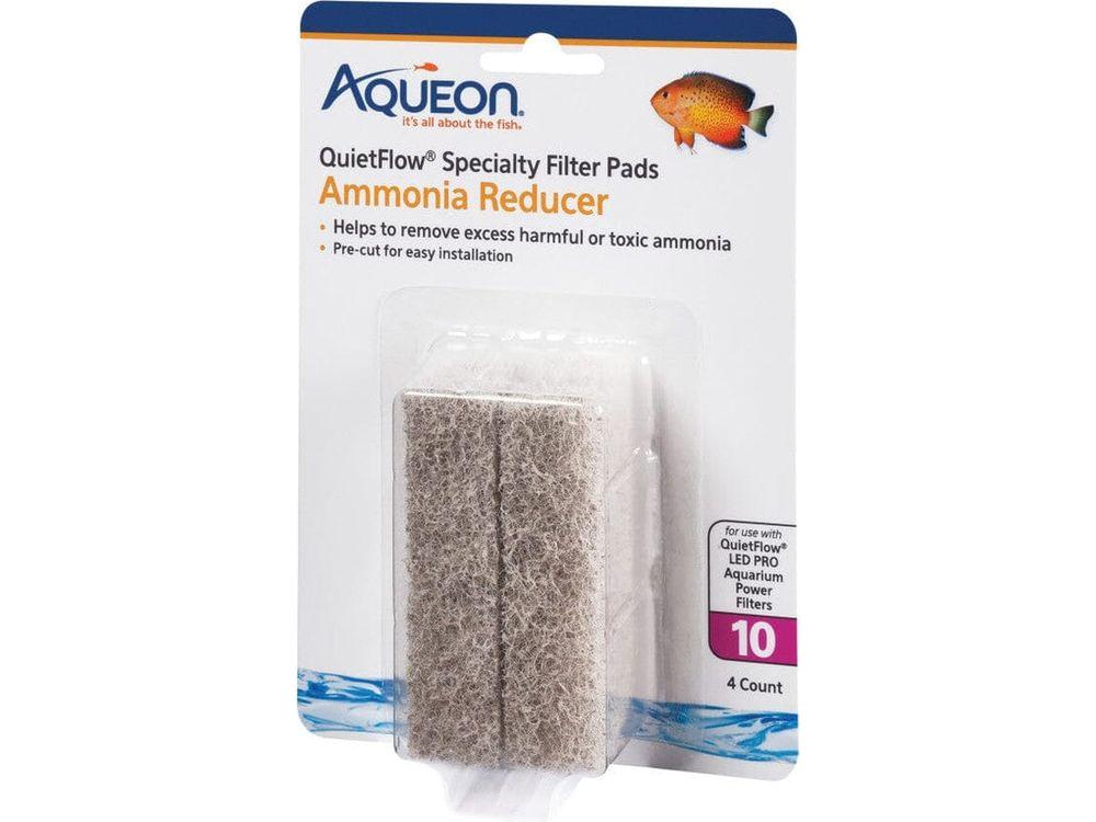 Quiet Flow Specialty Filter Pads Ammonia Reducer 10 gal, 4ct Animals & Pet Supplies > Pet Supplies > Fish Supplies Aqueon