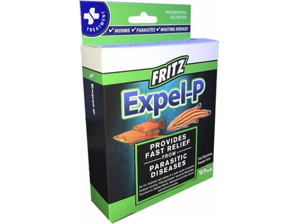 Fritz Expel-P Parasitic Fish Medication 1ea/10 ct