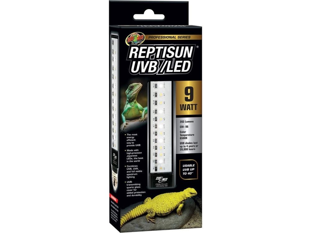 Zoo Med Professional Series Reptisun UVB/LED Bulb 1ea/9W