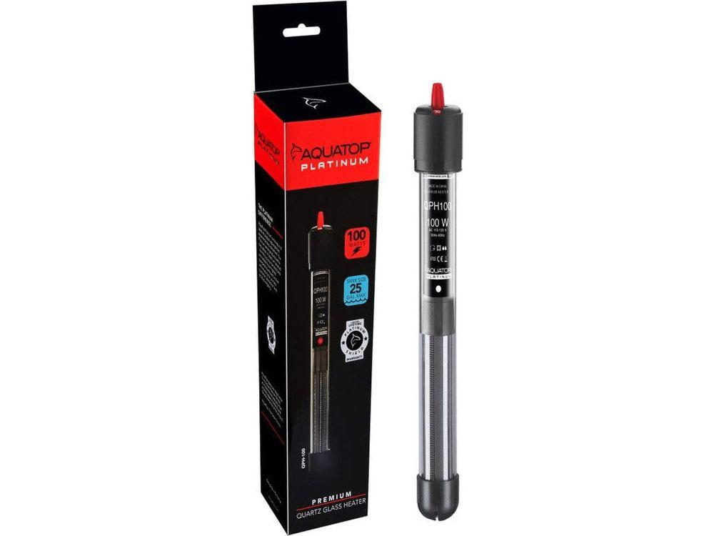 Aquatop Quartz Platinum Glass Heater 20-30 gal Aquatic Heaters Aquatop
