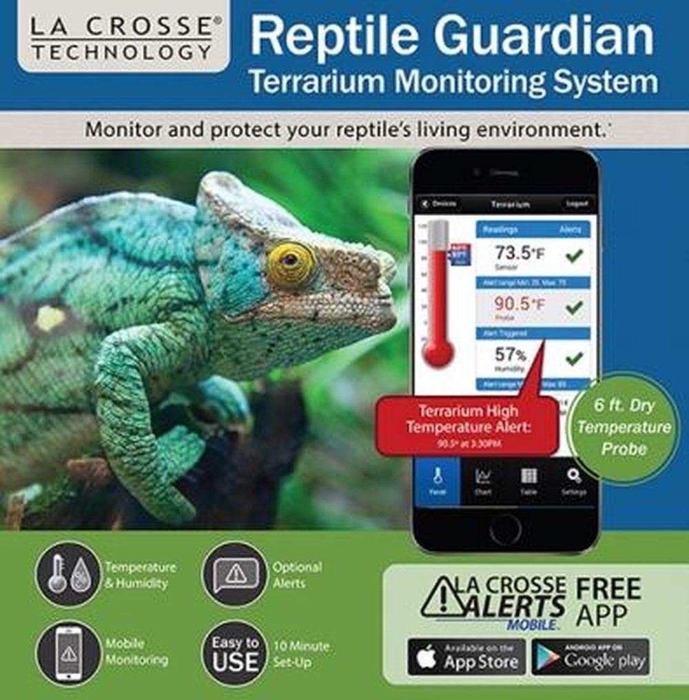 La Crosse Alerts Remote Temperature and Humidity Monitoring w/ 6